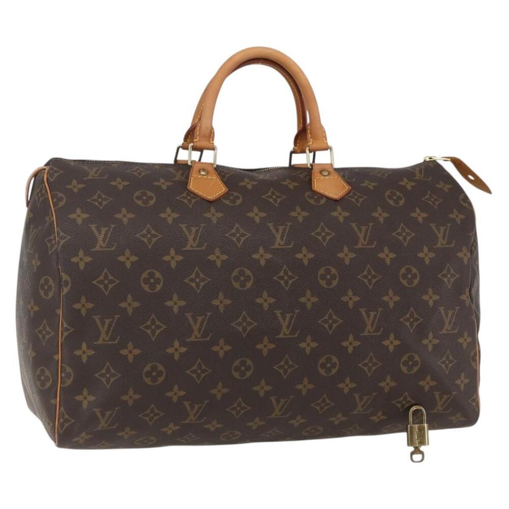 LOUIS VUITTON Monogram Speedy 40 Hand Bag M41522 LV Auth 156336V